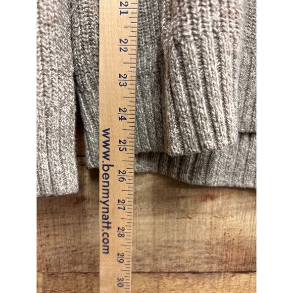 American Eagle Men's Chunky Knit Cowl Neck Sweater Large - Picture 6 of 8